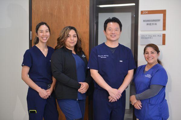 Dr. Arthur Chou and team