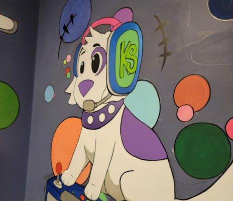 New Mural at KidSPOT