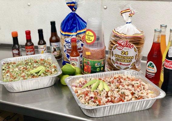 Ceviche Trays To-Go