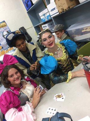 Backstage - Into the Woods Jr., LHS