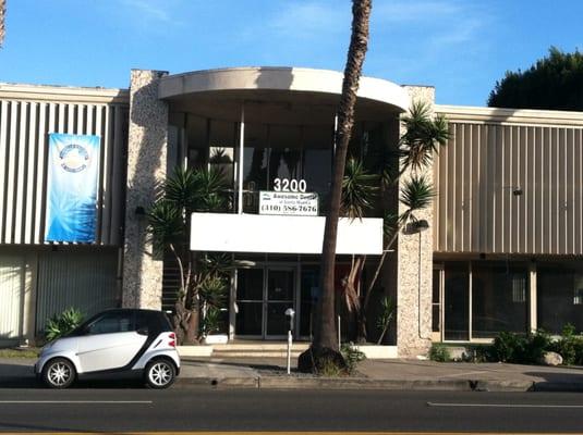 The front of our new building. Our office is located in Suite 205.