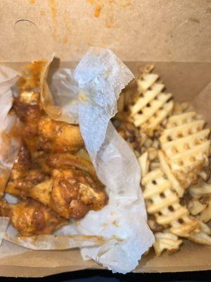 6 pc Classic Wings Fry Combo