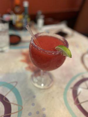 Strawberry peach, margarita