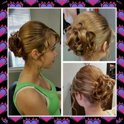 Updo for prom