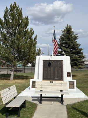 Memorial in park