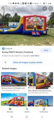 Bosley Party Rentals