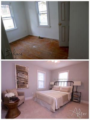 Before / after Property Rehab in Capitol Heights, MD