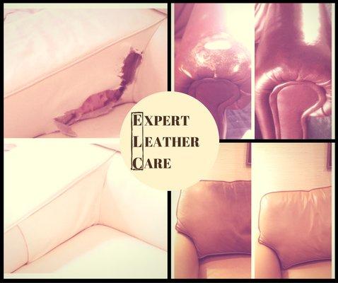 Expert Leather Care "We'll Make Sure Your Leather Furniture Looks Great Again"