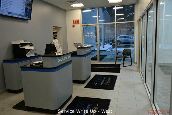 Cody Chevrolet Cadillac Service Reception Area