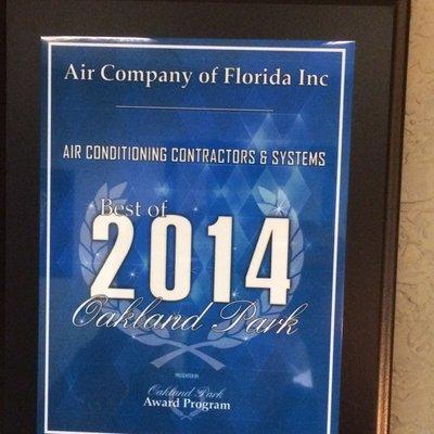 Our 1st Company Award