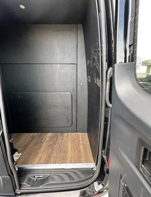 Sprinter Van Trunk Space