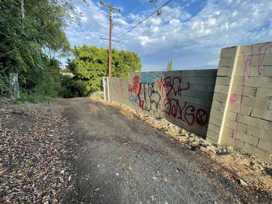 This is just the hillside access and it gets worse as you go into the park