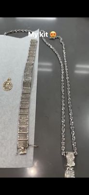 This is a white gold rope I purchased for $1300