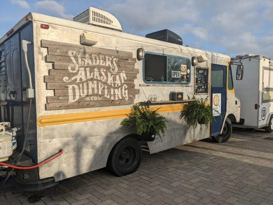 Slader's Alaskan Dumpling at 8th Street Market, Bentonville