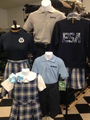 New and Pre-Owned School Apparel for the Lafayette area's private schools.