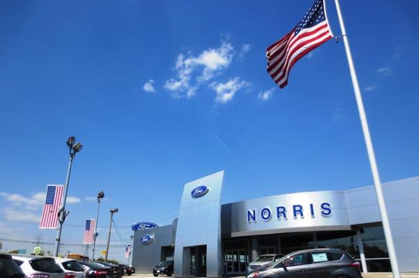 The exterior of our newly remodeled dealership!