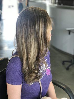 Tone on tone balayage