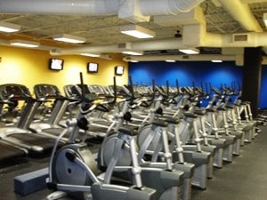 Cardio Machines: bikes, treadmills, ellipticals