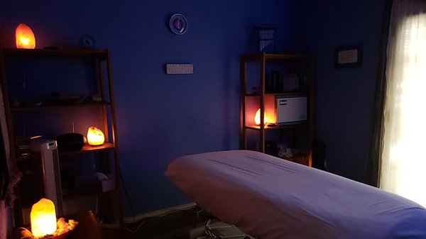 Treatment room.  Where the magic happens.  I feel so calm and peaceful when I'm here.