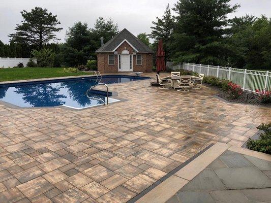 Paver installation, Patios, Walkways, outdoor living.