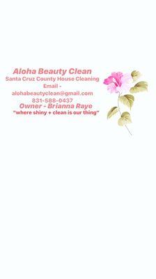 Aloha Beauty Clean contact info