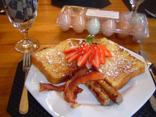 Stuffed French Toast.