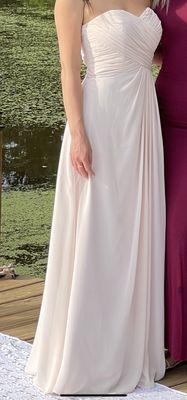 Bridesmaids dress - at first it was way too big, but after alterations it fit perfectly!