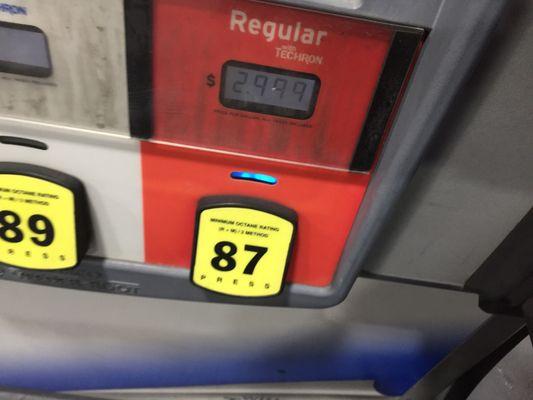 $2.99 a gallon