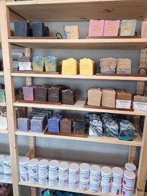 Custom soap and scrub