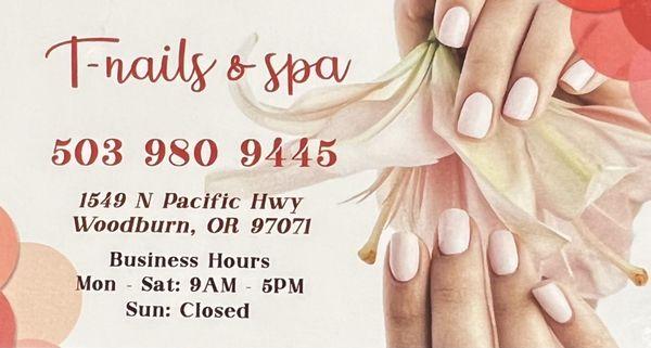 T-Nails & Spa