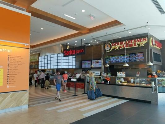 Japanese teriyaki in Roosevelt Field food court