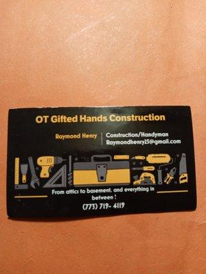 OT Gifted Hands Construction