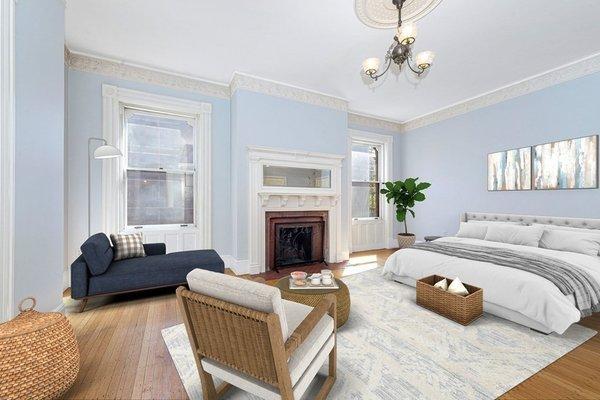 Beautiful penthouse unit in the Back Bay.