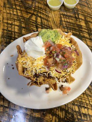 Tostada salad