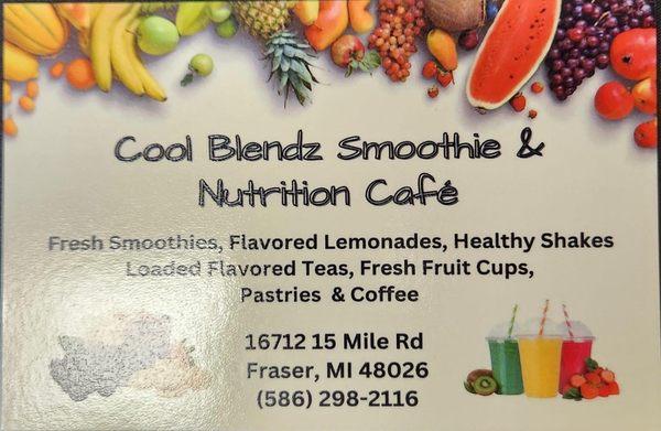 Cool Blendz Smoothie Cafe