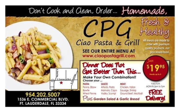 Ciao Pasta & Grill