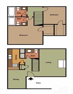 2 x 2 Townhome