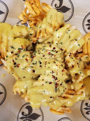 Vegan Queso Fries