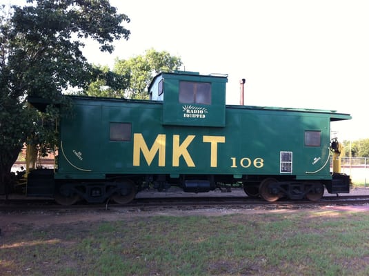 Railroad museum at the Smithville Chamber of Commerce