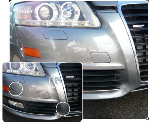 Mobile Paintless Dent Repair Before and After