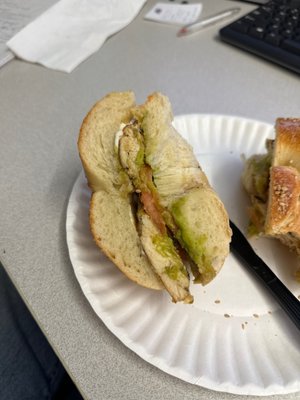 Sad depressing sandwich