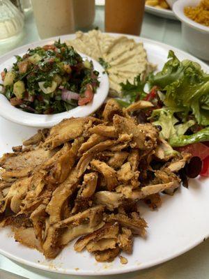 Chicken Shawarma Platter