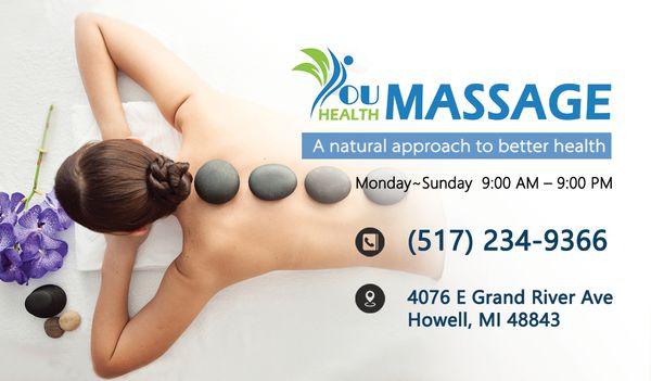 YouHealth Asian Massage. Great Asian Massage in Howell