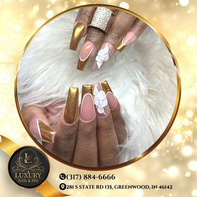 They are super cool, aren't they? Which one do you like?  
Visit Luxury Nails & Spa and enjoy our best services!