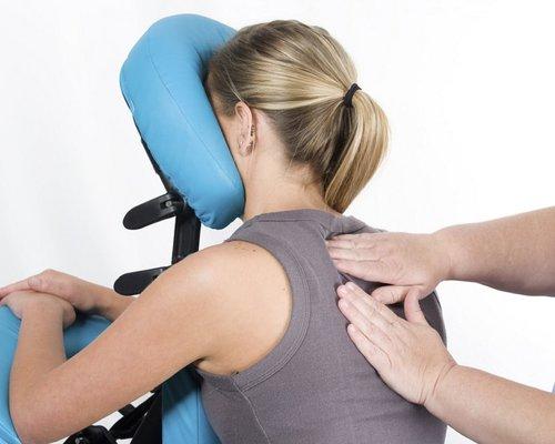 professional chair massage