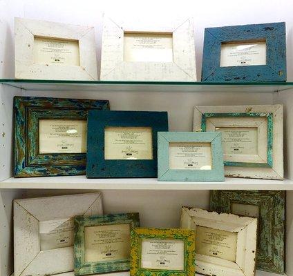 Handmade Frames made from old barn wood!