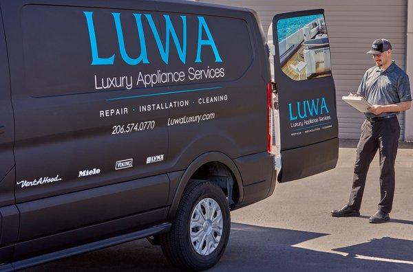 Luwa Luxury Service Vehicles and Technician