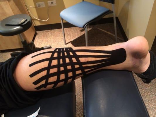 Advanced skills using Kinesiotape.