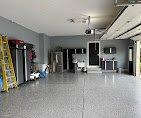 Garage floor after our residential epoxy flooring service