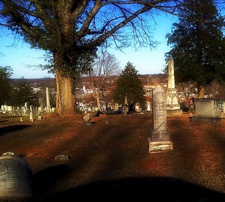 Photo from Prospect Hill cemetery,  Front  Royal VA taken February 2013